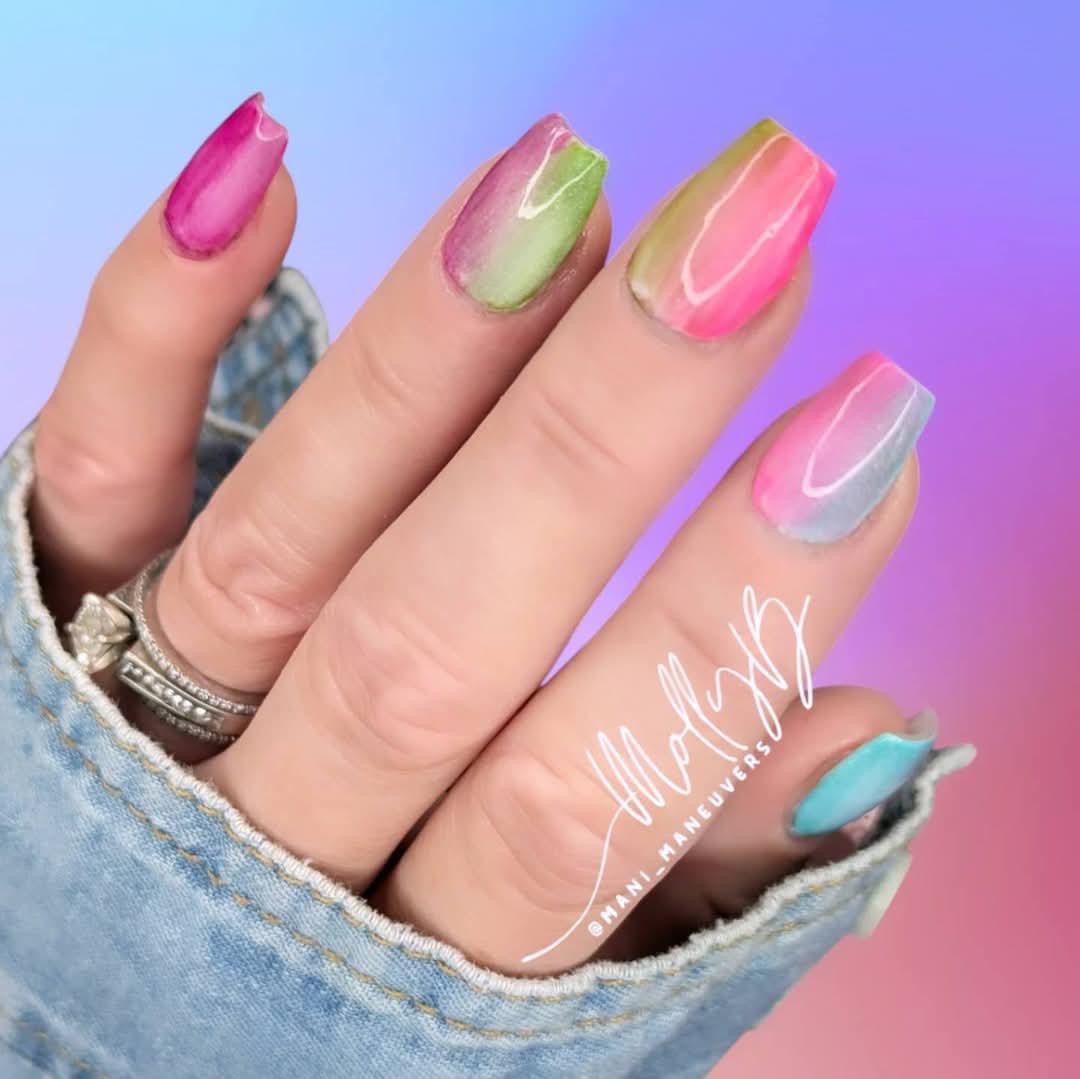 Jelly Gel Mani 2 | Turquoise Waters, Mint Jelly, Hot Pink | HEMA, HPMA, TPO Free uv/led | 15ml |