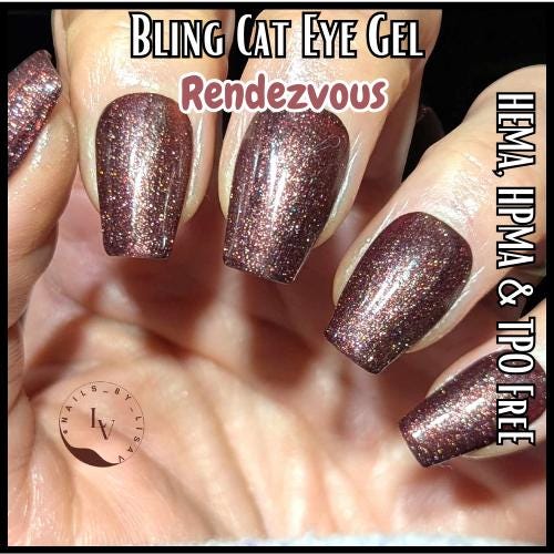 Rendezvous | Platinum Gel | Fine Glitter Gel | HEMA HPMA tpo Free uv/led | 15ml