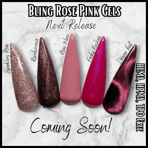 Dragon Fruit Gel | Cat Eye Dark Pink Cat Eye Gel | HEMA HPMA tpo Free uv/led | 15ml