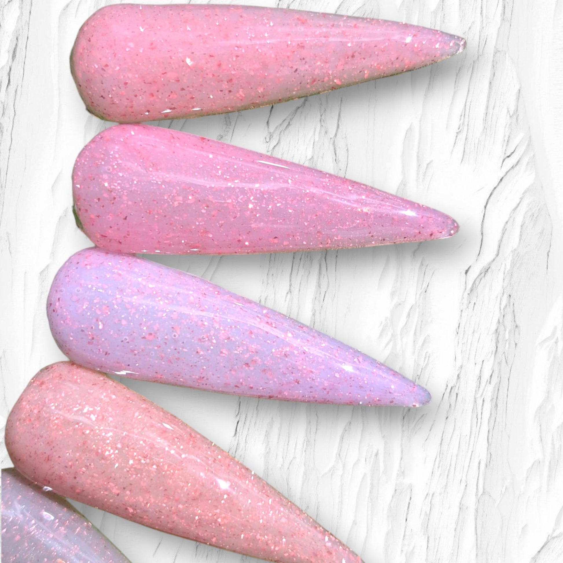 Builder Gel with Sparkles (Pink Escape, Rebel Rose, Berry Grove, Gossip Girl, Sweet Suede) - HEMA, HPMA, TPO Free