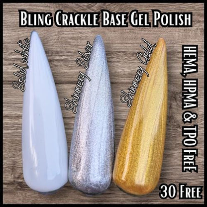 Mint Jelly and Gold Shimmer Gel Mani | A Beautiful Green Jelly Gel | HEMA, HPMA, TPO Free uv/led | 15ml |