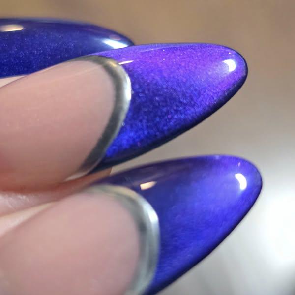 Royal Velvet Jewel Shimmer Cat Eye Gels | Silver Liner Gel | HEMA, HPMA, TPO Free uv/led | 15ml