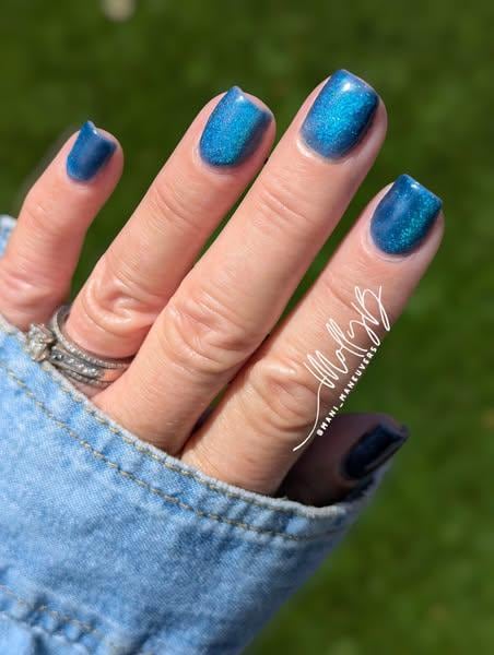 Digi-Teal Jewel Shimmer Cat Eye Gels | HEMA, HPMA, TPO Free uv/led | 15ml