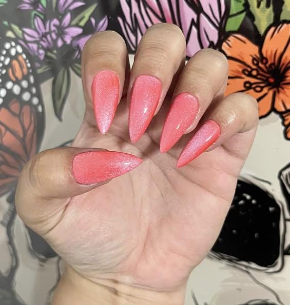 Hot Mess Neon Shimmery Summer Cat Eye Gels | HEMA, HPMA, TPO Free uv/led | 15ml