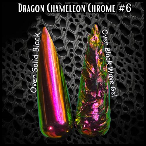 Chameleon Dragon Chromes | Color Shifting Effect Chrome Powder | .5g | Chrome Pigment | Not Dip