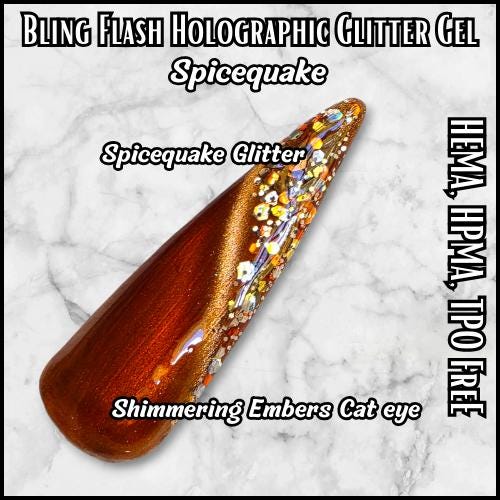 Metallic Taupe Copper Brown Cat Eye Gels | Ice Queen, Shimmering Embers, Fashionably Latte, Chocolate Cosmos | HEMA, HPMA, TPO Free uv/led