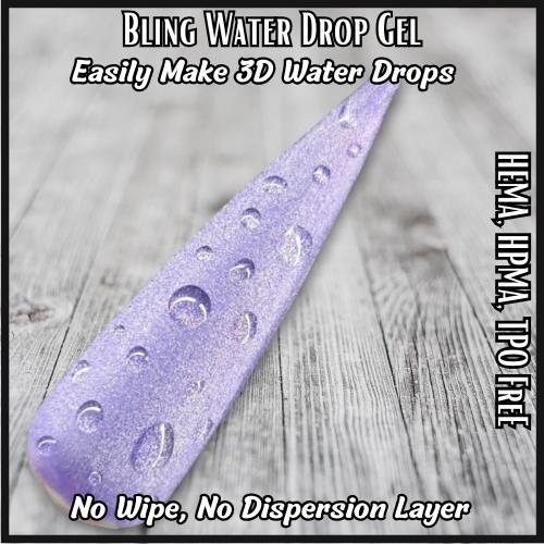 Water Drop Gel | Clear Water Droplet | Rain Drop Effect | HEMA, HPMA, TPO Free uv/led | Nail Art | 15ml |