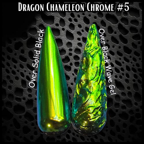Chameleon Dragon Chromes | Color Shifting Effect Chrome Powder | .5g | Chrome Pigment | Not Dip