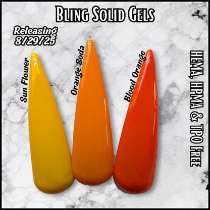 Sunflower and Mink Solid Gel Mani | HEMA, HPMA, TPO Free uv/led | 15ml