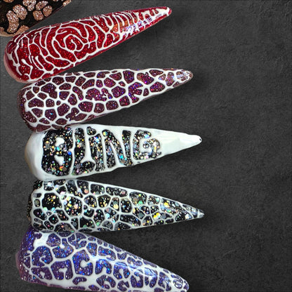 Poke Gels - Black or White Poke Gel - Poke Base in Clear - 2 Part System - HEMA, HPMA, TPO Free