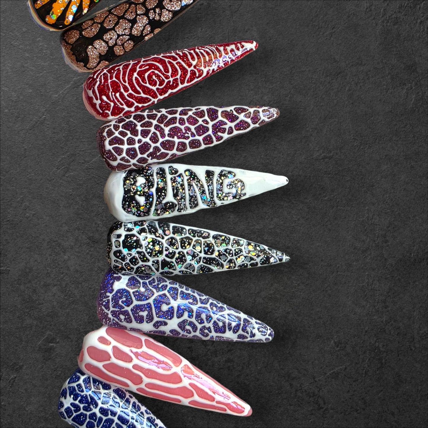 Poke Gels - Black or White Poke Gel - Poke Base in Clear - 2 Part System - HEMA, HPMA, TPO Free