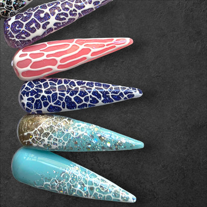 Poke Gels - Black or White Poke Gel - Poke Base in Clear - 2 Part System - HEMA, HPMA, TPO Free