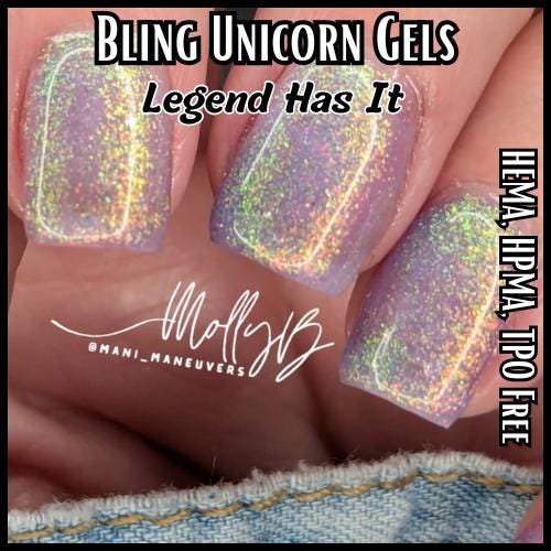 Legend Has It Unicorn Gel Mani - HEMA, HPMA, TPO Free