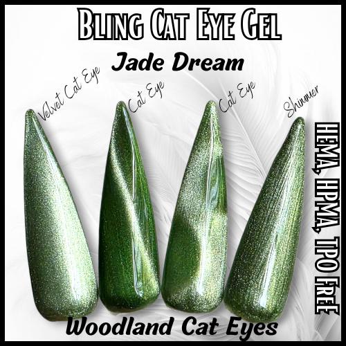 Jade Dream | Woodland Cat Eye Gels | HEMA, HPMA, TPO Free