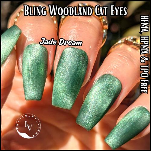 Jade Dream | Woodland Cat Eye Gels | HEMA, HPMA, TPO Free
