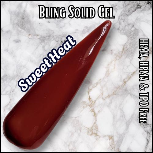 Sweet Heat Solid Gel | HEMA, HPMA, TPO Free uv/led | 15ml | Gel Nail