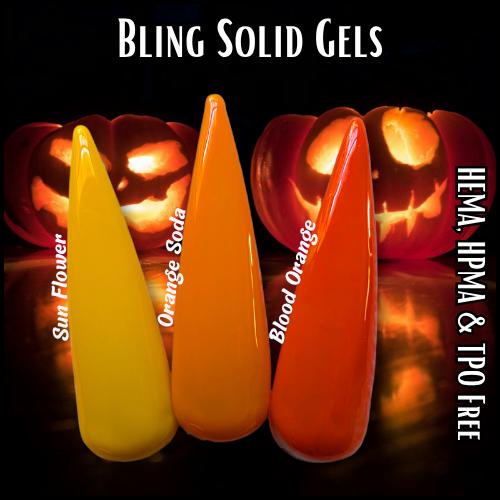 Orange Soda Solid Gel | HEMA, HPMA, TPO Free