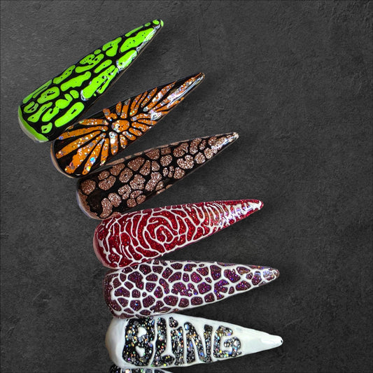 Poke Gels - Black or White Poke Gel - Poke Base in Clear - 2 Part System - HEMA, HPMA, TPO Free