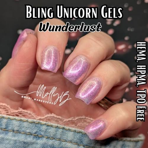 Wunderlust Unicorn Gel Mani - HEMA, HPMA, TPO Free
