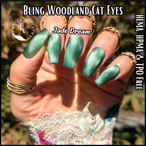 Jade Dream | Woodland Cat Eye Gels | HEMA, HPMA, TPO Free