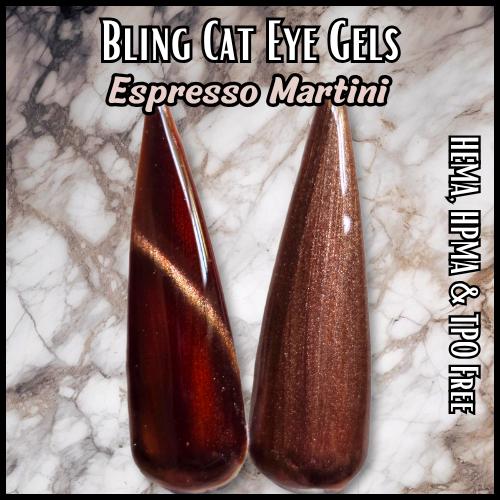 Espresso Martini Cat Eye Gels | HEMA, HPMA, TPO Free