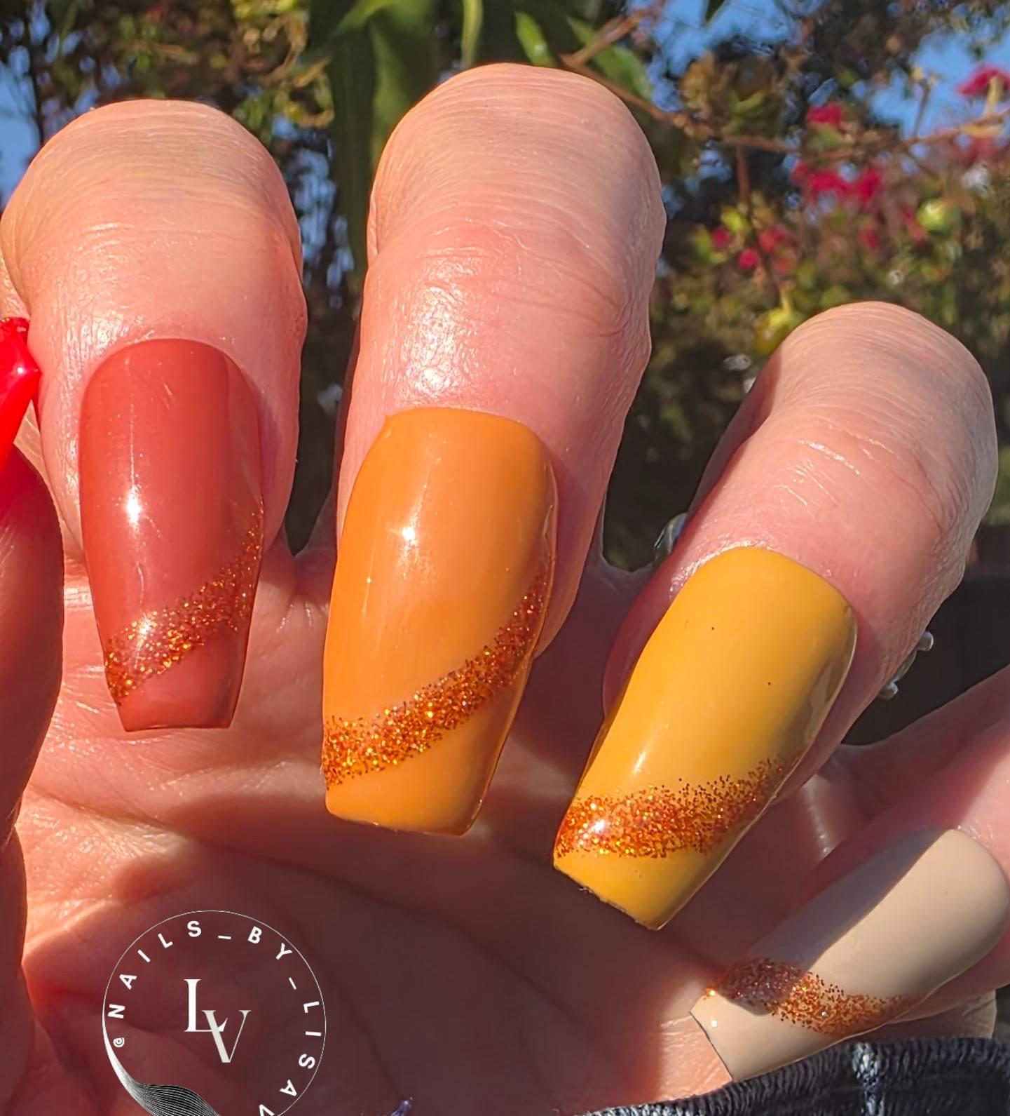 Paprika, Terra Cotta, Ginger, Dijon, Mocha Cream Solid Color Gels & Copper Dust Glitter - HEMA, HPMA, TPO Free (Copy)