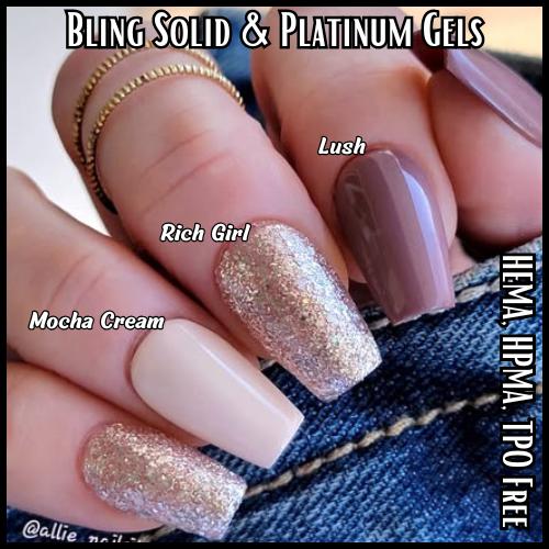 Mocha Cream Solid Color Gel HEMA, HPMA, TPO Free