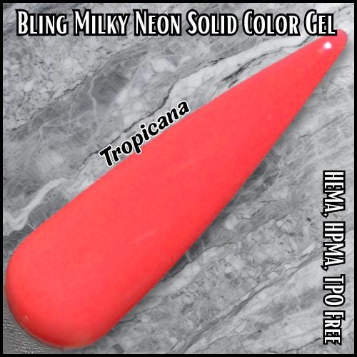 Ultra Milky Neon Solid Color Gels - Hema, Hpma, Tpo Free