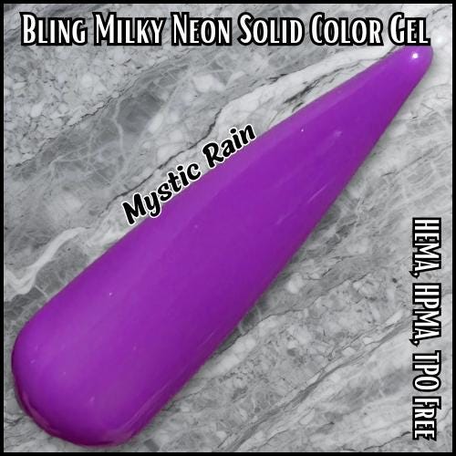 Ultra Milky Neon Solid Color Gels - Hema, Hpma, Tpo Free