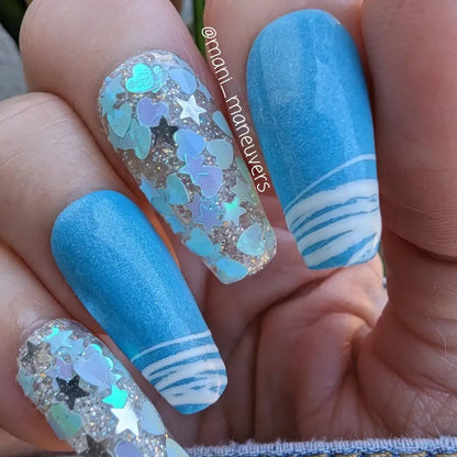 Iridescent Beach Dip