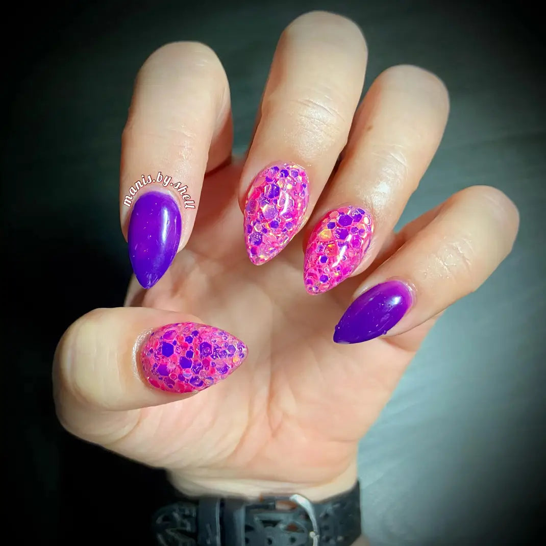 Lava Lamp & Gypsy Dip Duo Mani