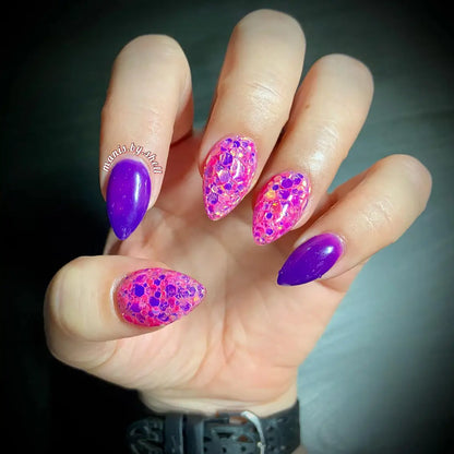 Lava Lamp & Gypsy Dip Duo Mani