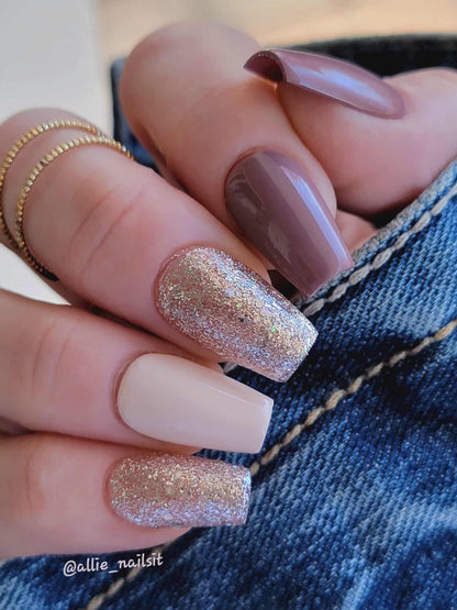 Rich Girl, Lush, Mocha Cream Gel Mani - HEMA HPMA TPO Free