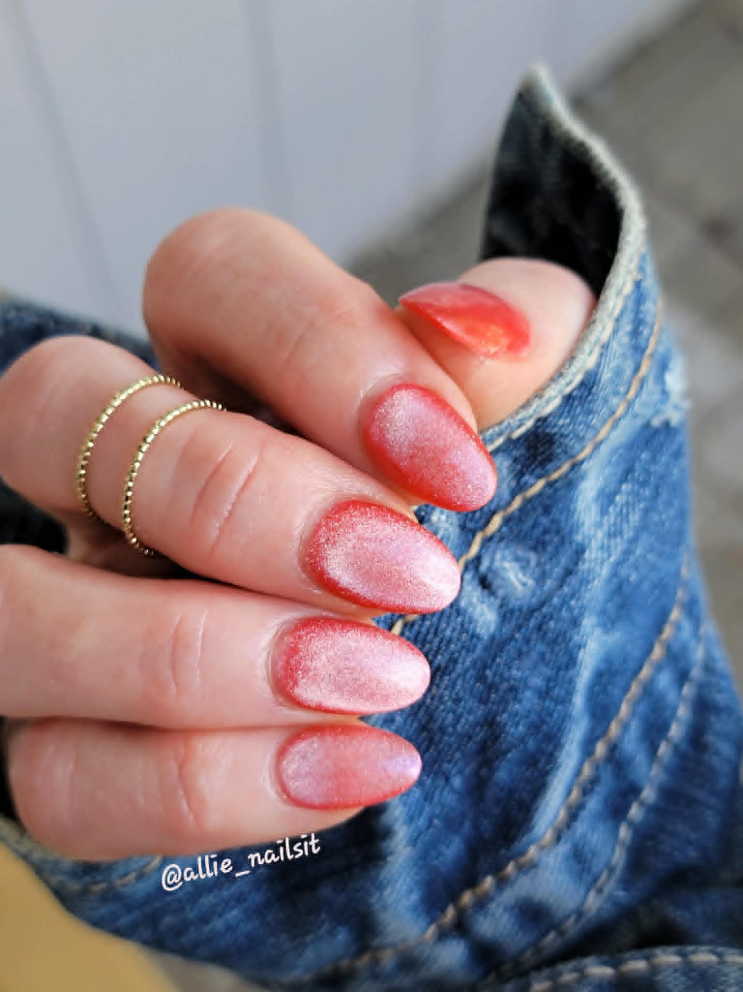 ULTRA Hot Mess Neon Cat Eye Gel Mani - HEMA, HPMA, TPO Free