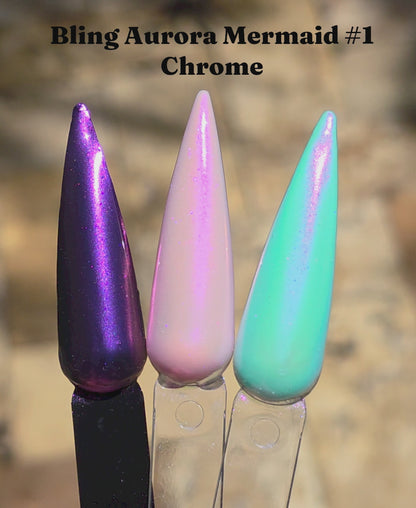 Aurora Mermaid Chrome #2 CHROME Powder