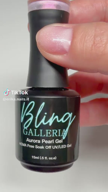 ULTRA Pink Pearl Sparkling Aurora k Gel - HEMA, HPMA, TPO Free