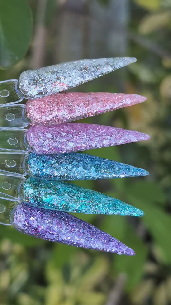 Fantasy Flake Glitter Gel Polish Collection - HEMA, HPMA, TPO Free