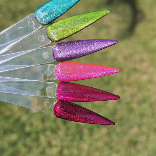 Jelly Gel Mani 2 | Turquoise Waters, Mint Jelly, Hot Pink | HEMA, HPMA, TPO Free uv/led | 15ml |