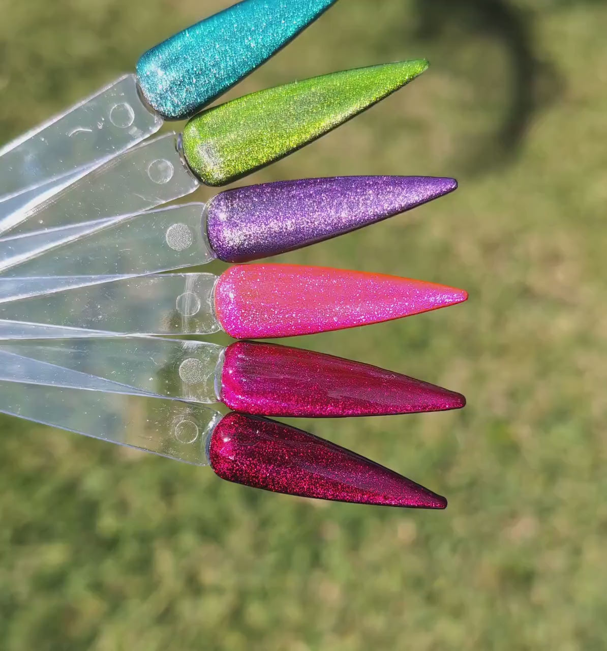 Jelly Gel Mani 2 | Turquoise Waters, Mint Jelly, Hot Pink | HEMA, HPMA, TPO Free uv/led | 15ml |
