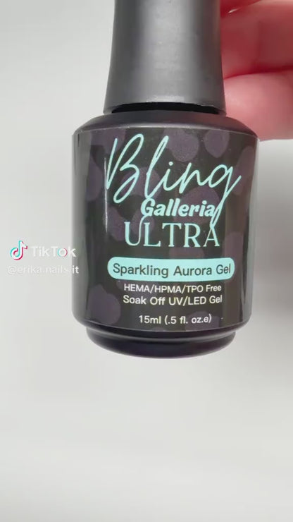 ULTRA Nights in White Satin Sparkling Aurora Gel - HEMA, HPMA, TPO Free