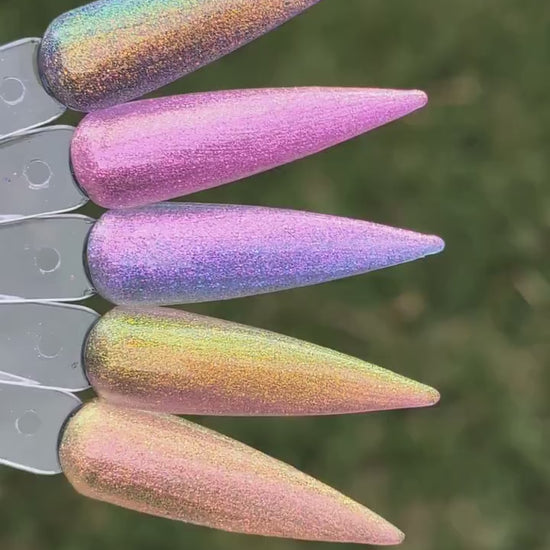 Summer Sun Unicorn Gel Mani | Iridescent | Mermaid | Pearl | Shell | Aurora | HEMA, HPMA, TPO Free | 15 ml |