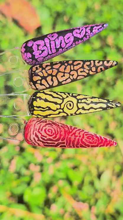 Poke Gels - Black or White Poke Gel - Poke Base in Clear - 2 Part System - HEMA, HPMA, TPO Free