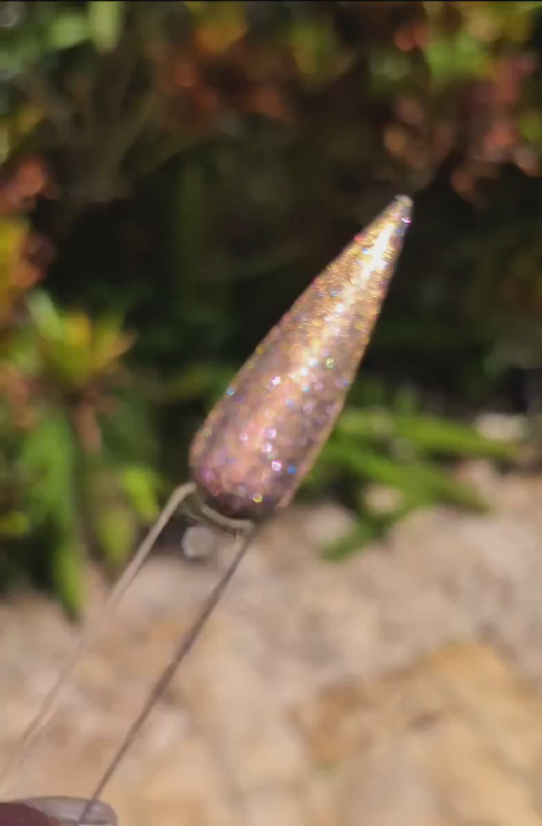Glitter Cat Eye Gel Polishes
