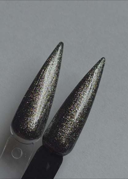 Obsidian Glittery Cat Eye Gel - HEMA, HPMA, TPO Free