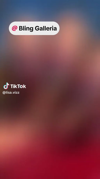 Red Holographic Supernova CHROME Powder Mani