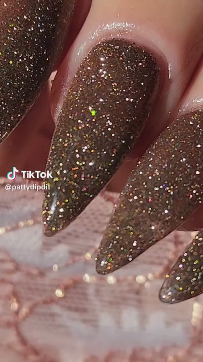 Frosted Toffee Gel Mani - HEMA, HPMA, TPO Free