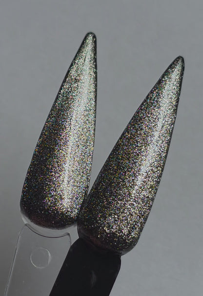 Obsidian Glittery Cat Eye Gel - HEMA, HPMA, TPO Free