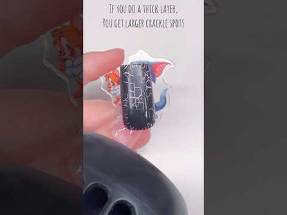 Crackle Gels - Red, Blue, Black & White - HEMA, HPMA, TPO Free