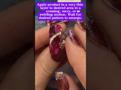 Abstract Lace Gels - Black or White - Clear Base - 2 Part System - HEMA, HPMA, TPO Free