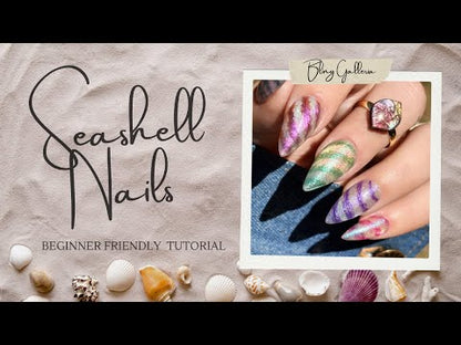 ULTRA 3D Wave Gel - Nail Art - Top Coat Gel - Clear - No Wipe - 15 ml Jar - HEMA, HPMA, TPO Free